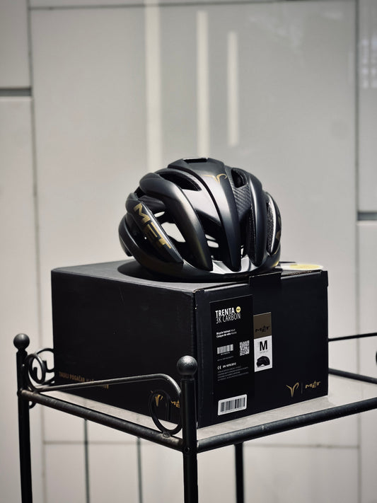 Met Trenta 3K carbon mips CE 公路頭盔 (TADEJ POGACAR BLACK EDITION)