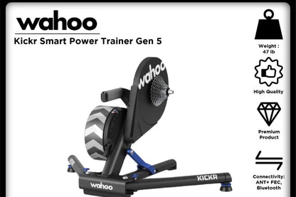 Wahoo fitness 1 kickr power trainer 5.0